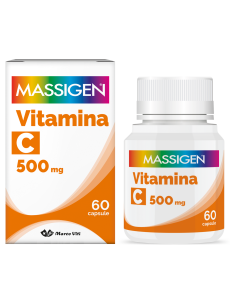 Massigen vitamina C 500mg 60 capsule