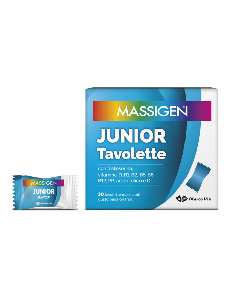 Massigen junior 30 tavolette masticabili