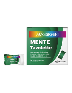 Massigen mente 30 tavolette masticabili
