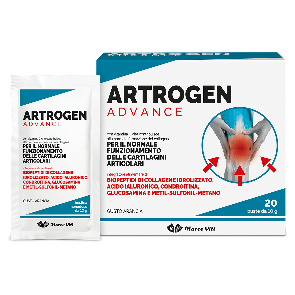 Artrogen advance 20 bustine 10gr