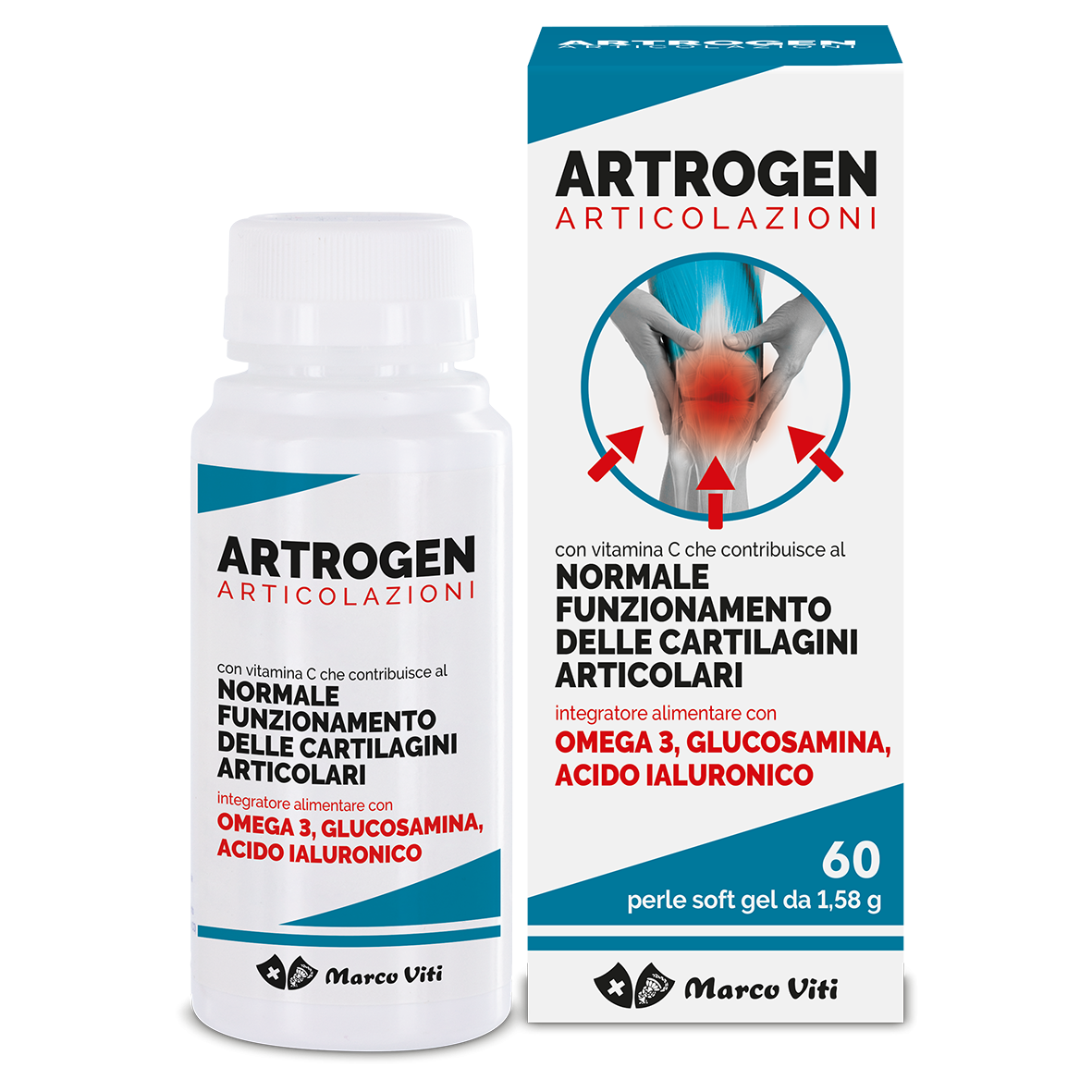 Image of Artrogen articolazioni 60 perle soft gel cod085