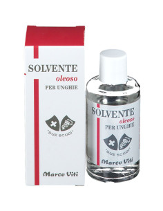 Due scudi solvente oleoso per unghie 50ml