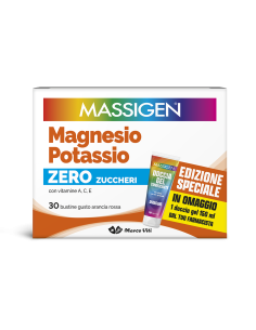 Massigen magnesio e potassio senza zucchero con omaggio