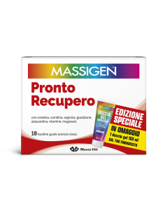 Massigen pronto recupero 18 bustine con omaggio