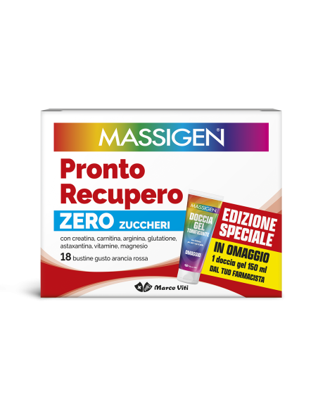 Massigen pronto recupero senza zucchero con omaggio
