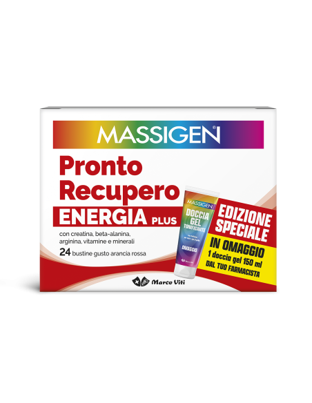 Massigen pronto recupero energia plus con omaggio