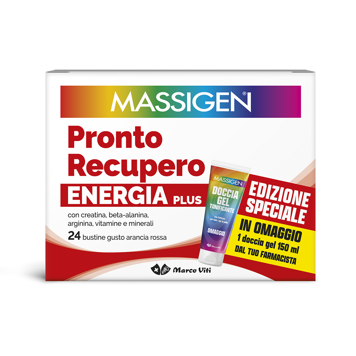 Massigen pronto recupero energia plus con omaggio