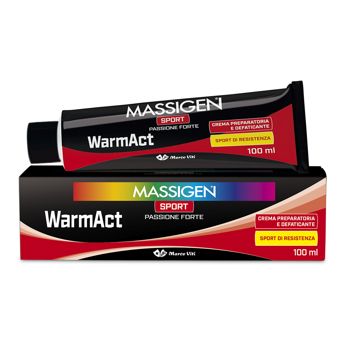 Massigen sport WarmAct crema riscaldamento 100ml