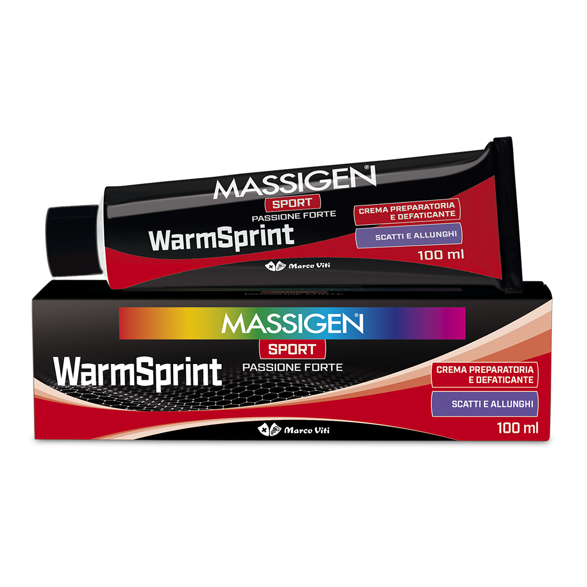Massigen sport WarmSprint crema riscaldamento 100ml