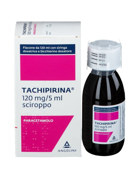 Tachipirina sciroppo 120ml 120mg/5