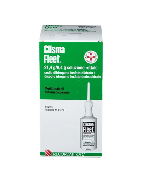 Clisma fleet pronto uso 4 flaconi