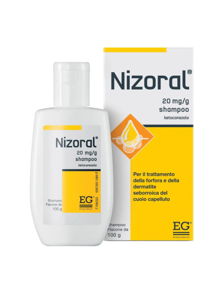Nizoral shampoo 20mg/g 100g