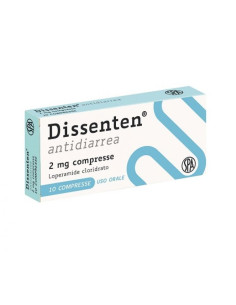 Dissenten antidiarrea 10 compresse 2mg