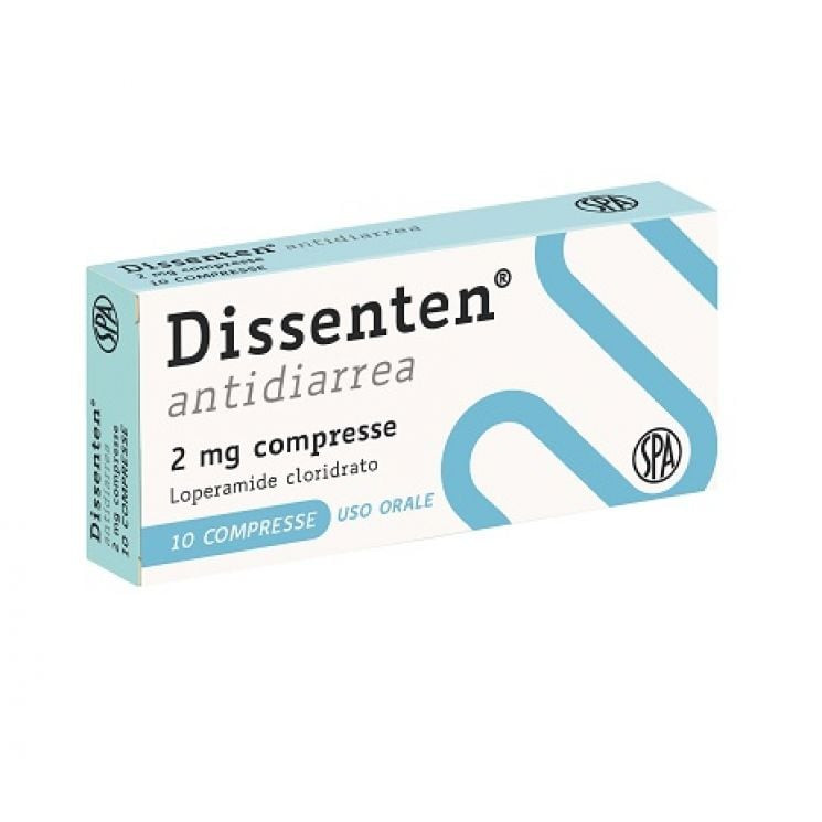 Dissenten antidiarrea 10 compresse 2mg