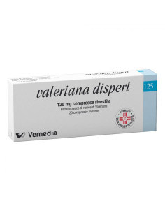 Valeriana dispert 125mg 20 compresse