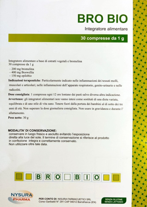 Bro Bio 30 Compresse