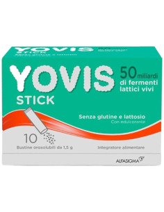 Yovis stick 50 miliardi 10 bustine