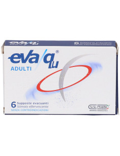 Eva qu supposte effervescenti 6pz