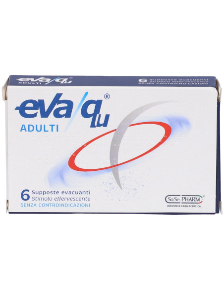 Eva qu supposte effervescenti 6pz