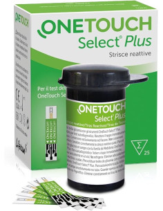 Lifescan onetouch select plus 25 strisce