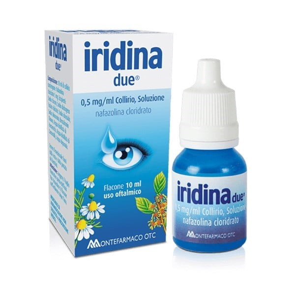 Iridina due collirio flacone multidose 10ml 0,5mg ml
