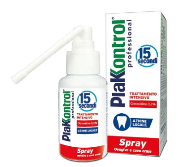 Plakkontrol 15 secondi collutorio spray 50ml