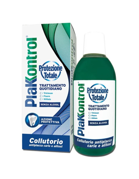 Plakkontrol collutorio protezione totale 500ml