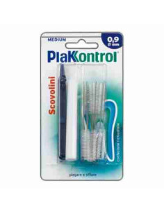 Plakkontrol scovolino minigrip 0,9mm 10pz