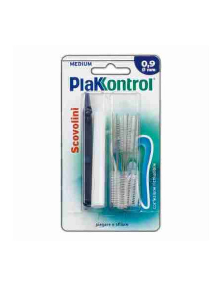Plakkontrol scovolino manico intercambiabile 0,9mm 10pz