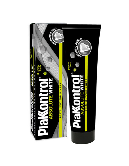 Plakkontrol dentifricio absolute white 75ml