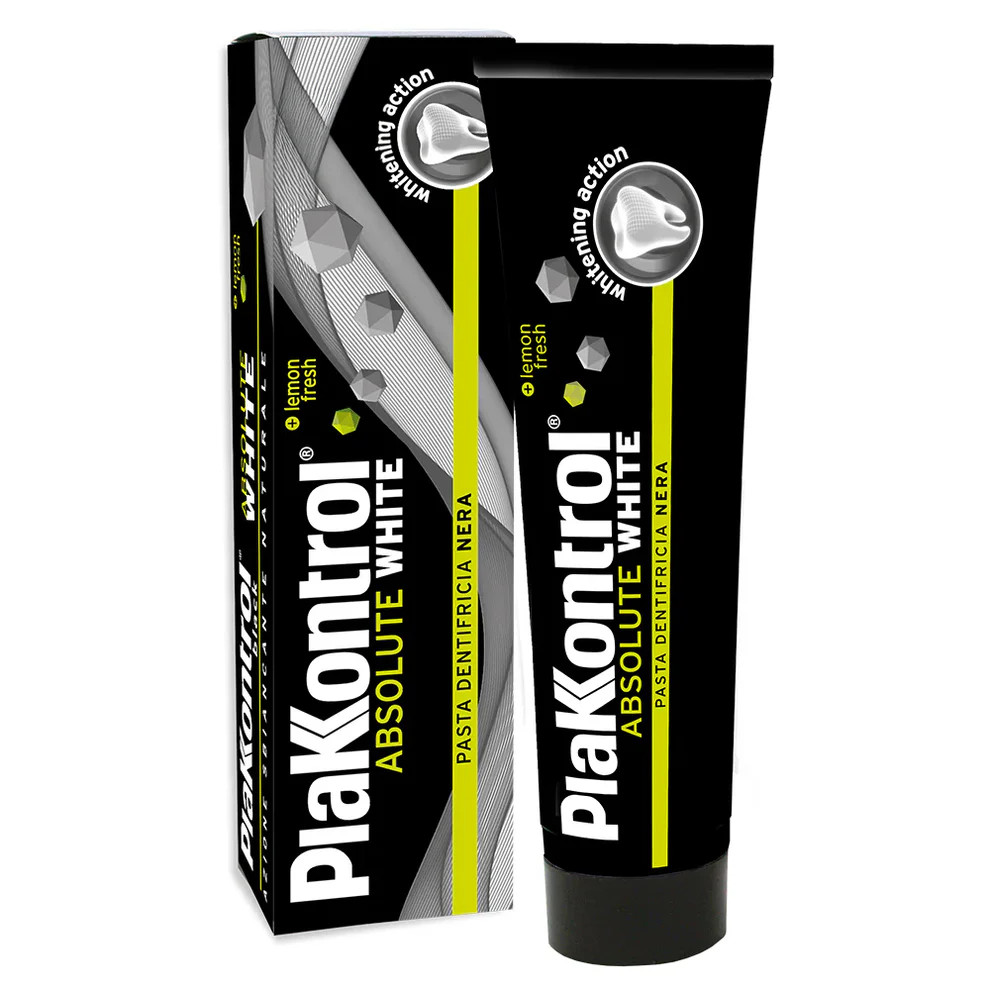 Plakkontrol dentifricio absolute white 75ml