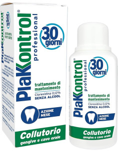Plakkontrol collutorio 30 giorni 250ml