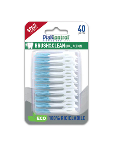 Plakkontrol scovolino brush and clean 40pz
