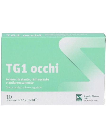 Tg1 occhi 10 flaconi monodose 0,5ml
