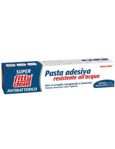 Fittydent pasta adesiva antibatterica per protesi dentale 40g