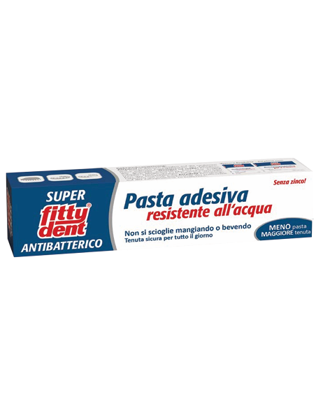 Fittydent pasta adesiva antibatterica per protesi dentale 40g
