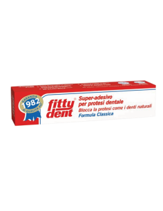 Fittydent pasta classica super adesiva per protesi dentale 40g