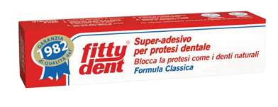 Fittydent pasta classica super adesiva per protesi dentale 40g