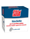 Fittydent vaschetta per la pulizia di protesi e apparecchi ortodontici