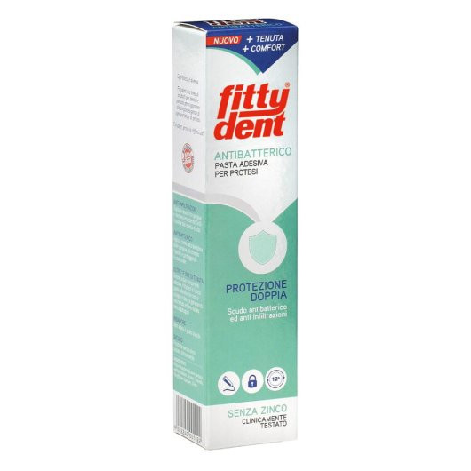 Fittydent antibatterico pasta adesiva 40g