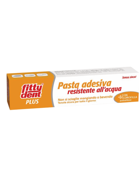 Fittydent pasta plus contro l'alitosi per protesi dentale 40g