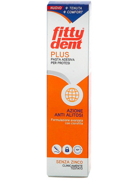 Fittydent plus adesivo per protesi 40g