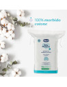 Chicco quadrotti in morbido cotone 60pz
