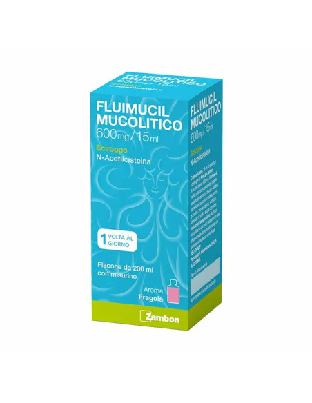 Fluimucil mucolitico sciroppo 600mg 15ml