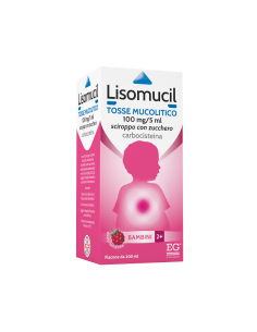 Lisomucil tosse mucolitico per bambini
