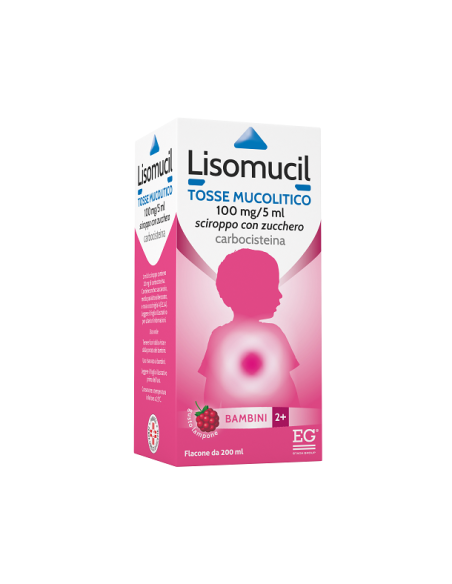 Lisomucil tosse mucolitico per bambini