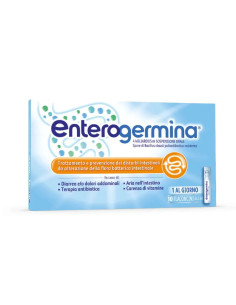 Enterogermina 4 miliardi/5 ml 10 flaconcini