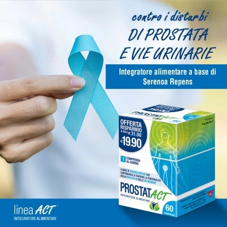 Prostat Act Integratore Per Il Benessere Delle Vie Urinarie