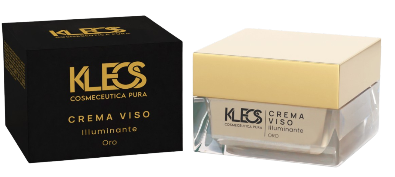 Kleos crema viso illuminante oro 50ml