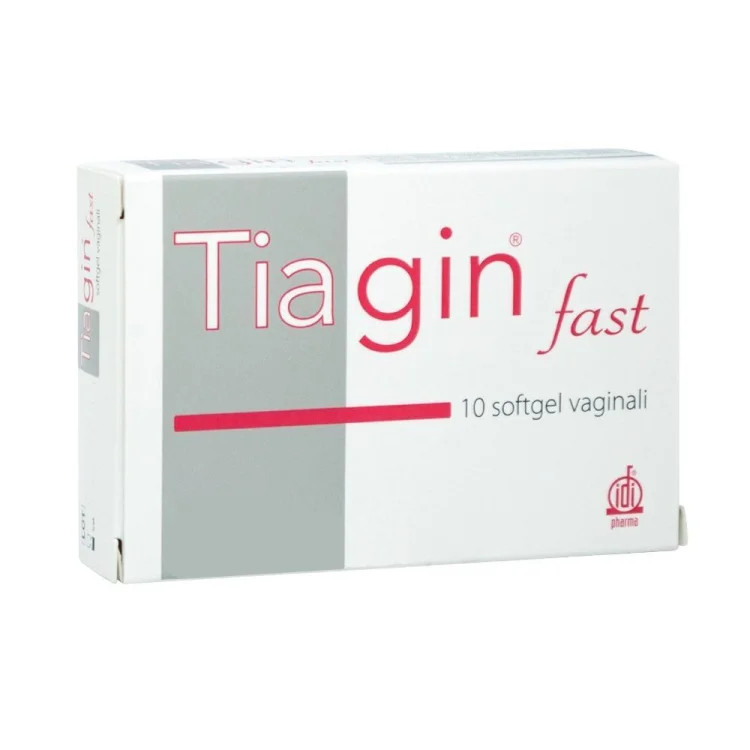 Tiagin fast 10 capsule vaginali softgel